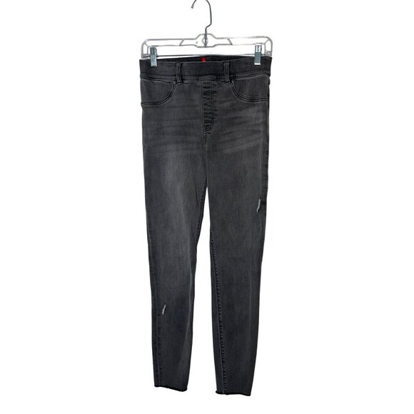 SPANX Charchoa High risel Distressed Frayed Hem Skinny Women's Jeans Size M - Picture 2 of 11